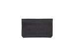 Bodega- Envelope Wallet In Pebbled Black