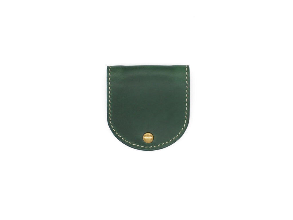 Guardian - Coin Case In Green Buttero