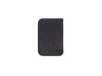 Leeway - Card Sleeve in Pebbled Black