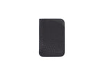 Leeway - Card Sleeve in Pebbled Black