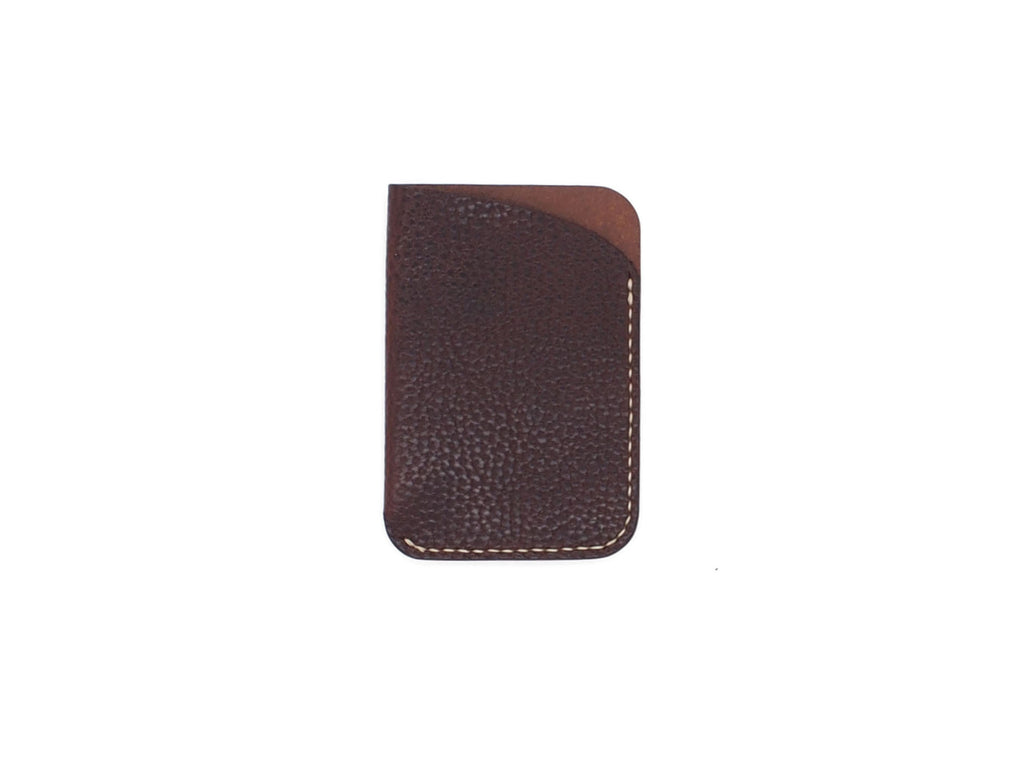 Leeway - Card Sleeve in Pebbled Burgundy