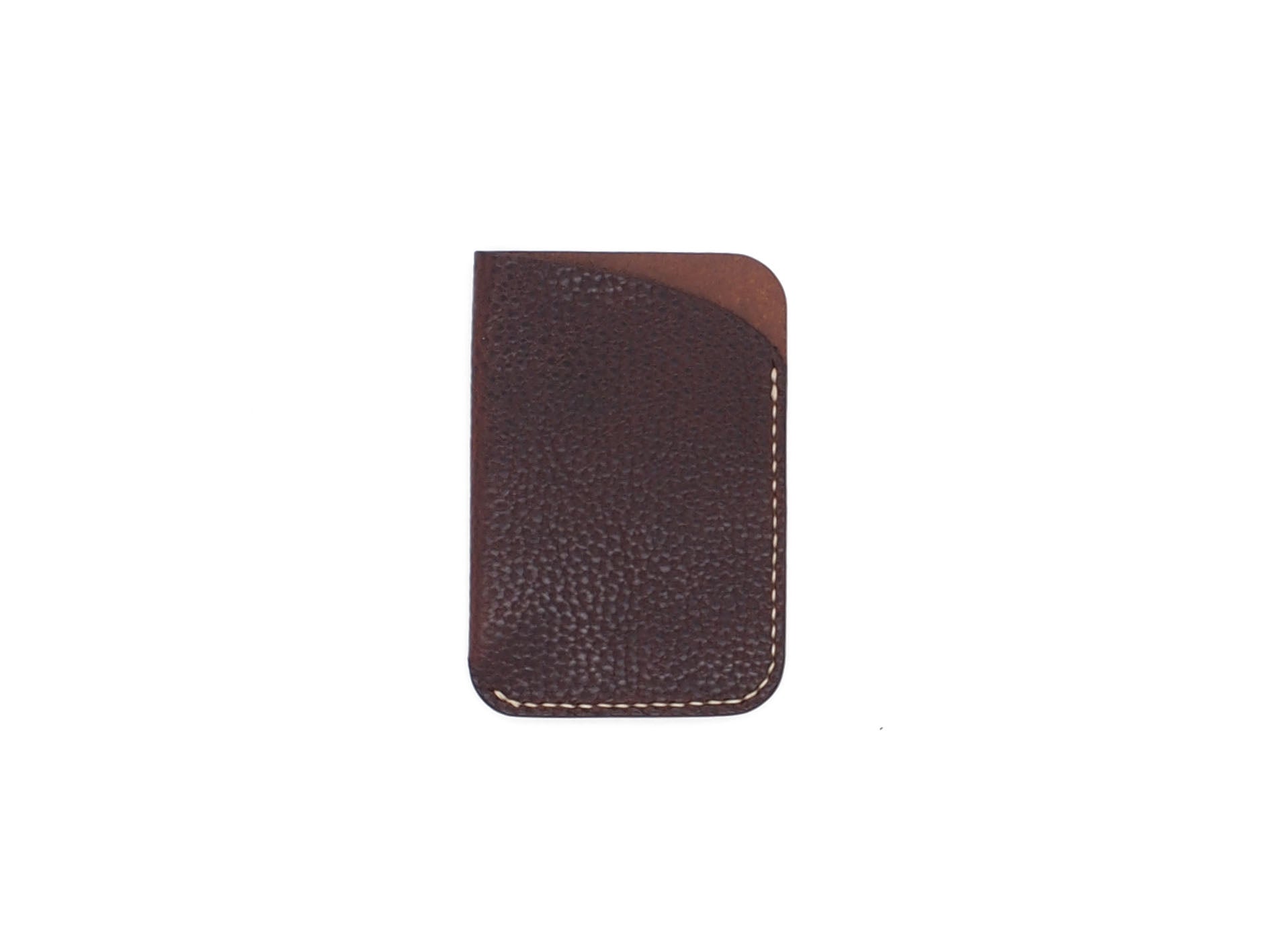 Leeway - Card Sleeve in Pebbled Burgundy