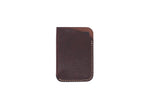 Leeway - Card Sleeve in Pebbled Burgundy