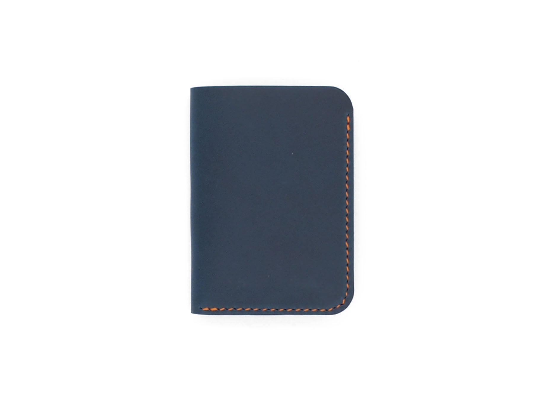 Royale - Compact Bi-fold In Blue Buttero