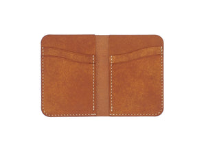 Royale - Compact Bi-fold In Cognac Pueblo
