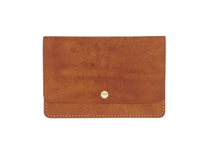 Wanderlust - Snap Passport Wallet In Cognac Pueblo