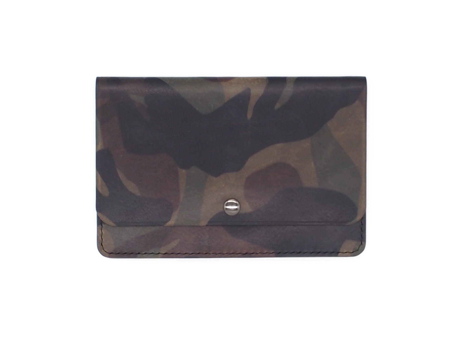 Wanderlust - Snap Passport Wallet In Woodland Camo