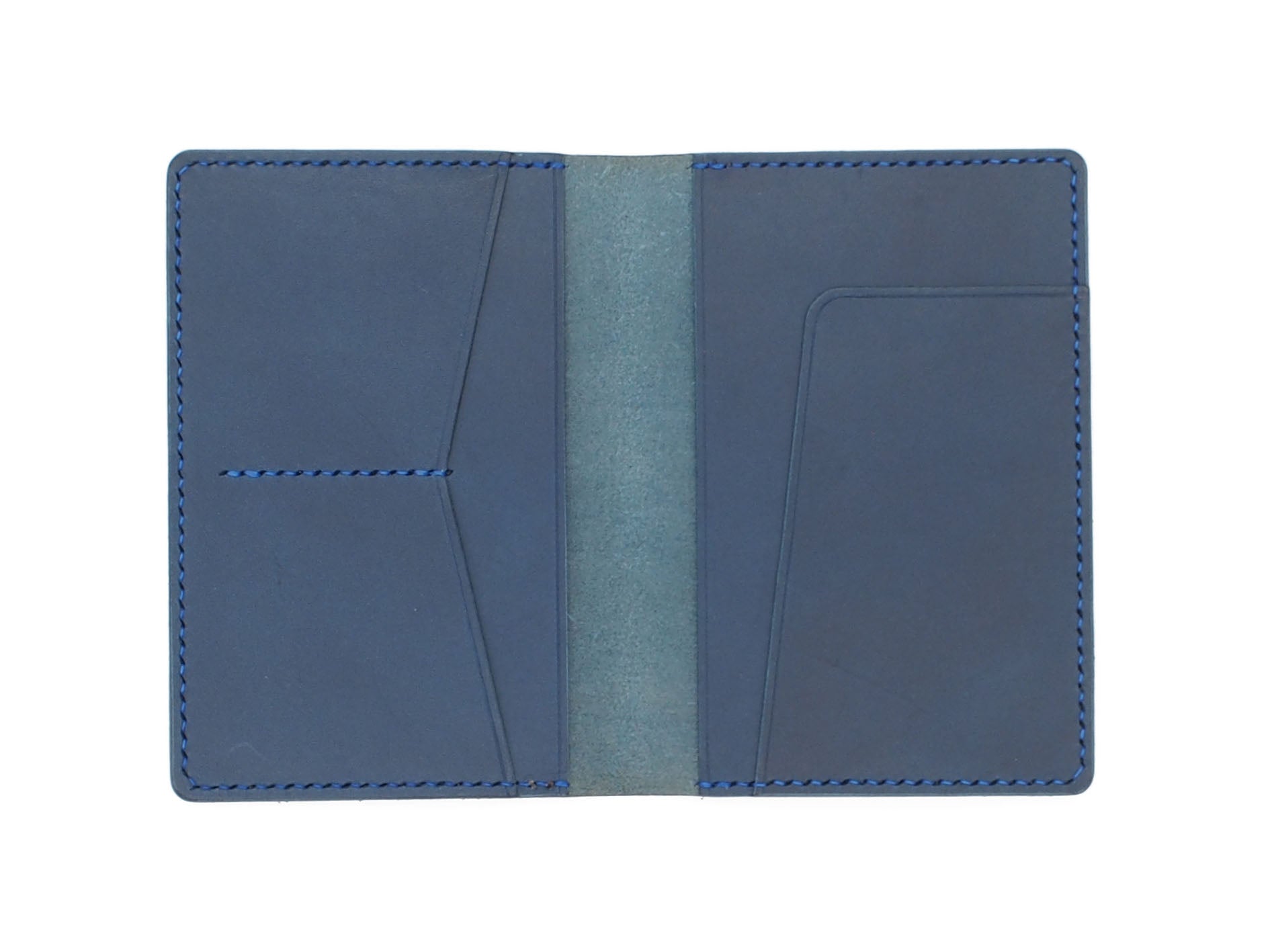 Nomad Mk.2 Passport Holder In Blue Buttero