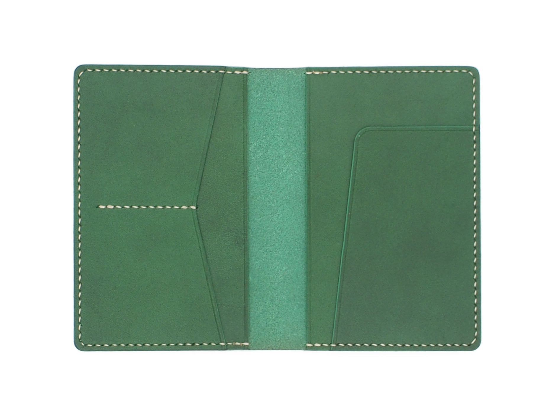 Nomad Mk.2 Passport Holder In Green Buttero