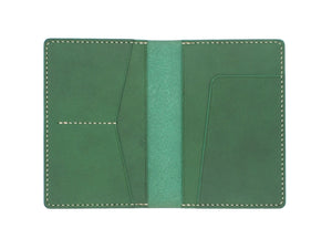 Nomad Mk.2 Passport Holder In Green Buttero