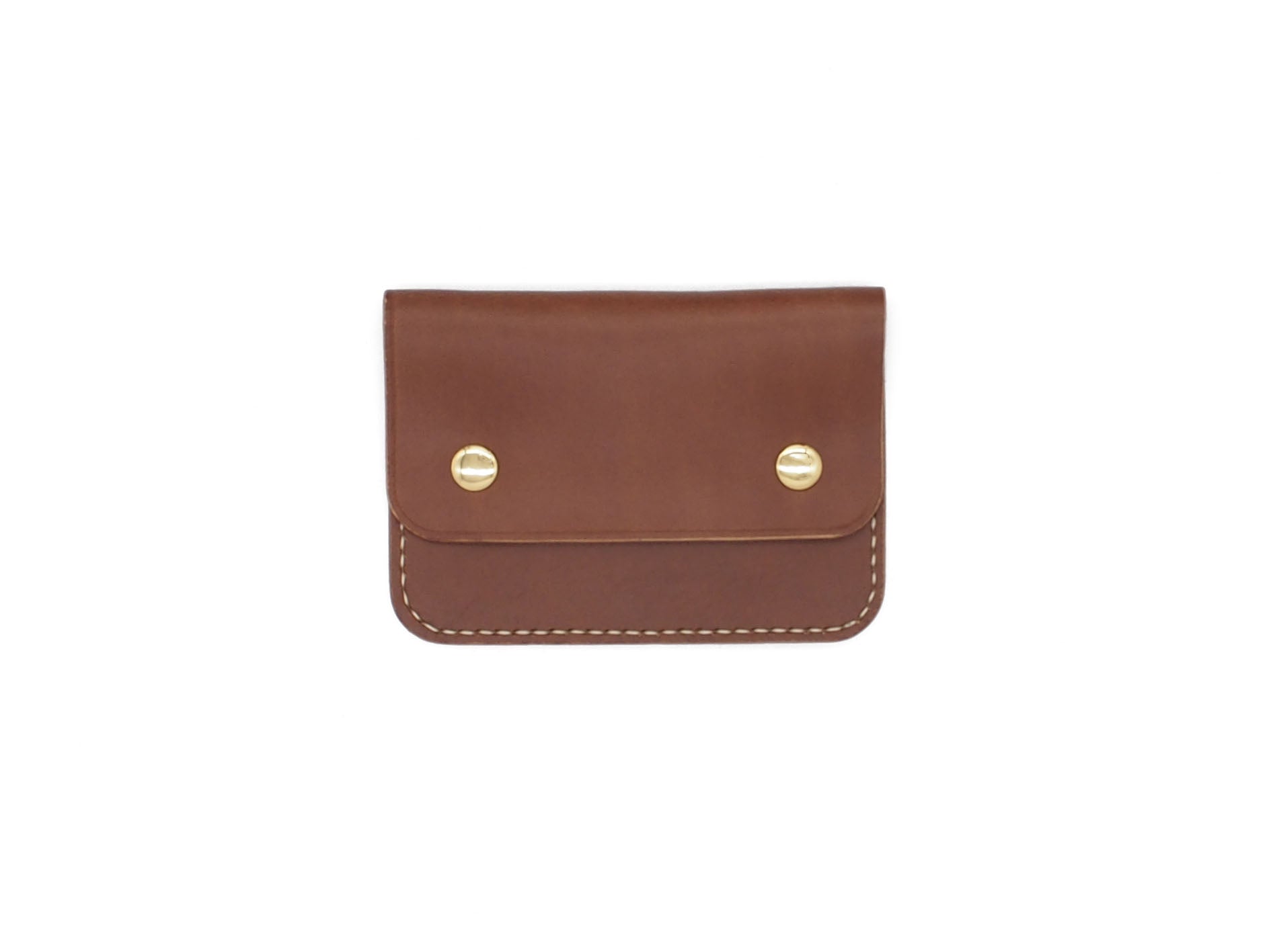 Utility Pocket - Snap Pouch Wallet In Brown