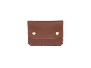 Utility Pocket - Snap Pouch Wallet In Brown