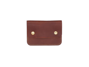Utility Pocket - Snap Pouch Wallet In Whiskey Buttero