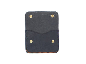 Utility Pocket - Snap Pouch Wallet In Navy Minerva Box