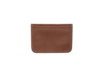 Utility Pocket - Snap Pouch Wallet In Pebbled Brown