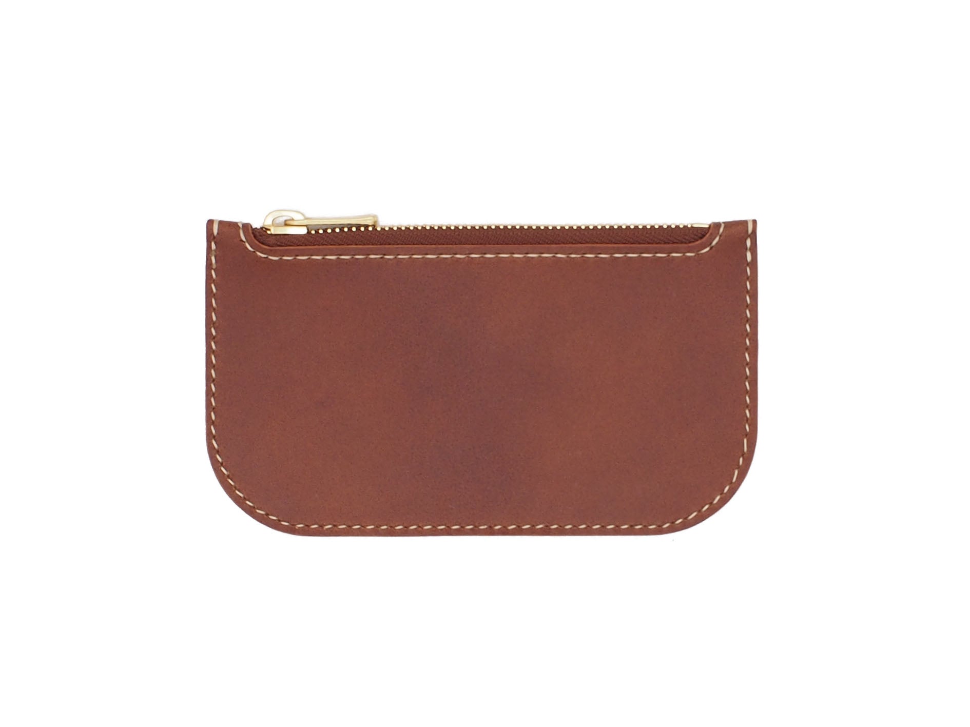 Alice - Zip Wallet In Whiskey Buttero