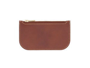 Alice - Zip Wallet In Whiskey Buttero