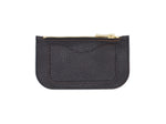 Alice - Zip Wallet In Pebbled Black