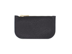 Alice - Zip Wallet In Pebbled Black