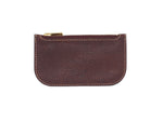 Alice - Zip Wallet In Pebbled Burgundy