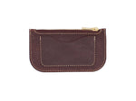 Alice - Zip Wallet In Pebbled Burgundy